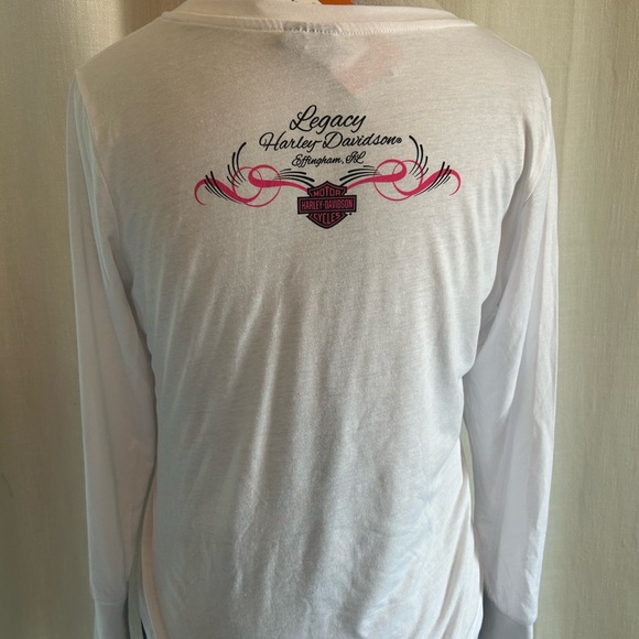 NWT ladies Harley Davidson long sleeve tshirt size medium - Picture 3 of 5